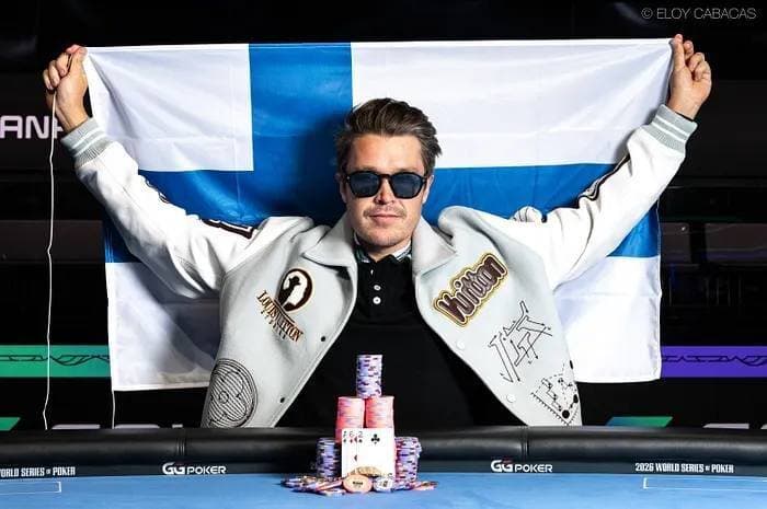 Eelis Pärssinen gana el PLO High Roller de $25 000 en WSOP
