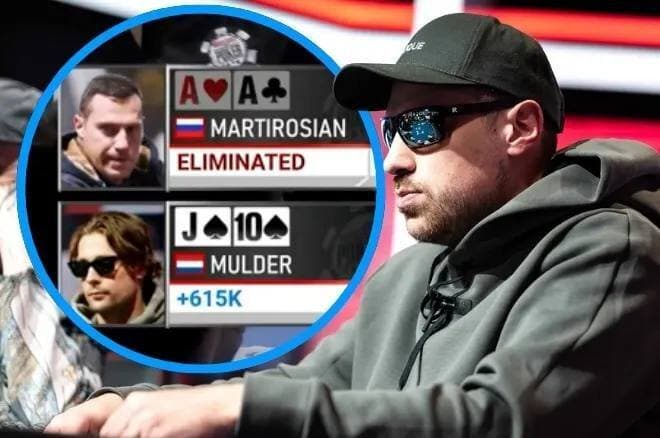 Martirosyan, bubble boy del $100K High Roller tras dos ases