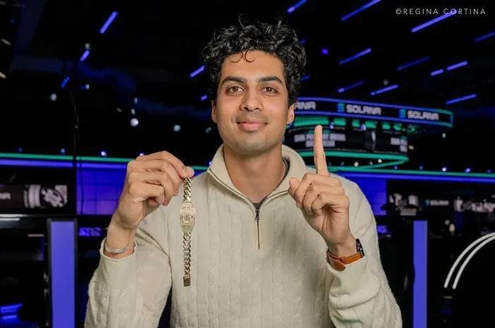 Mhatre gana $492 050 y su primer brazalete WSOP