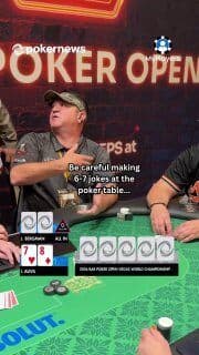 Castigan a un pokerista en Las Vegas por el meme «six-seven»