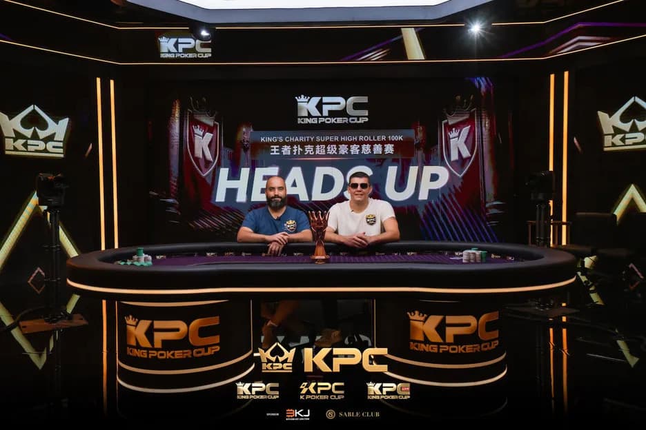 Kenny y Lonis se repartieron 1,6 millones de dólares cada uno en el heads-up de la Kings Poker Cup