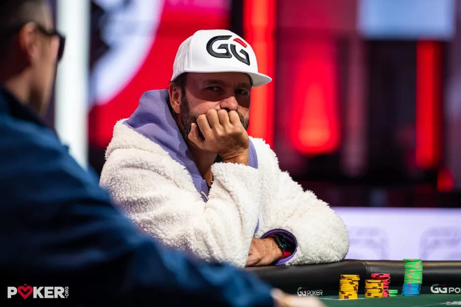 Negreanu se quedó fuera de la mesa final del high roller de las WSOP Online por un bad beat