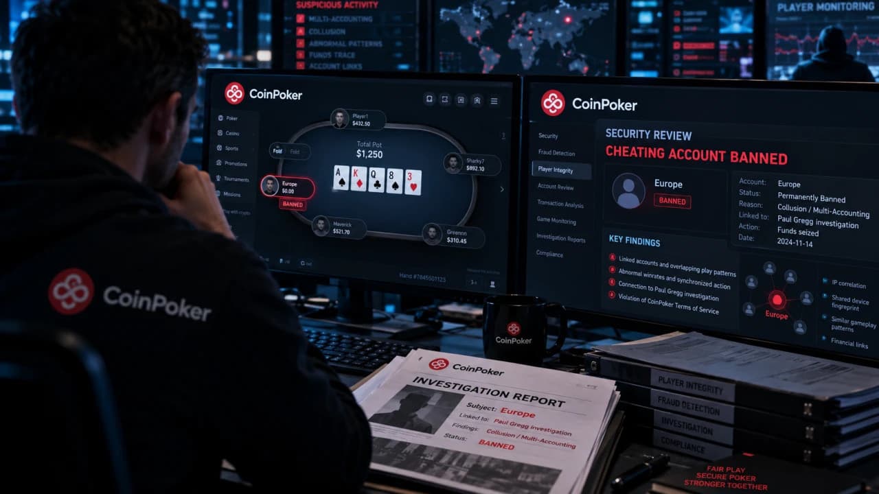 CoinPoker identified and banned a hacker in under a week
