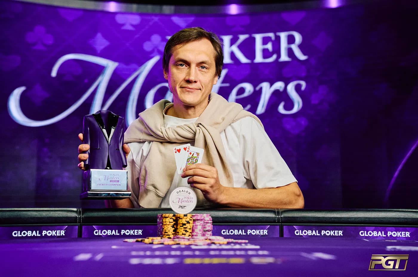 Un cooler decidió al ganador del $10.500 NLH en el Poker Masters
