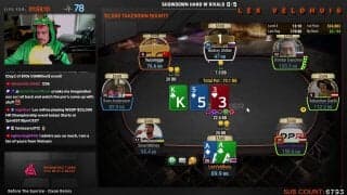 Veldhuis Ran Over Two Opponents on the River with One Out