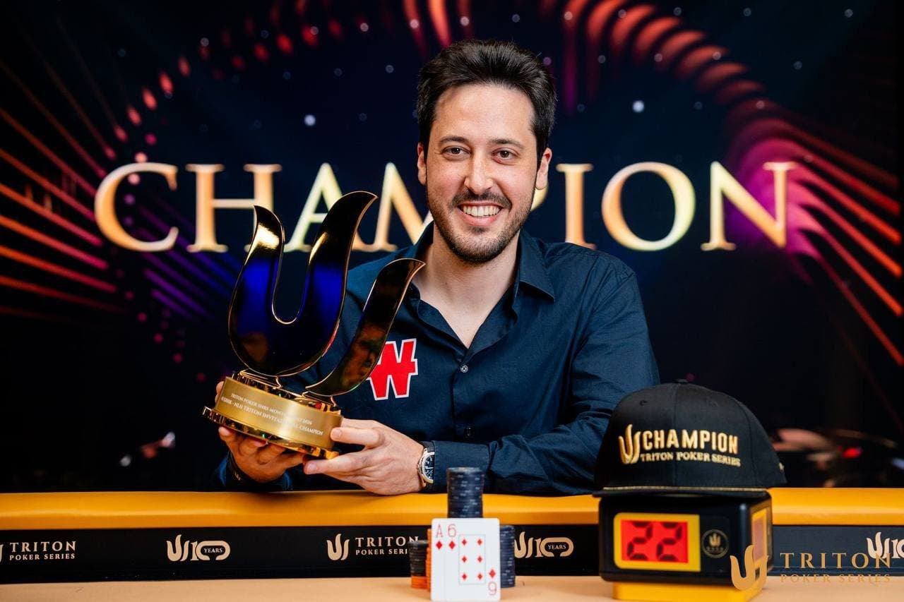 Adrián Mateos ganó $6,37 millones en el Triton Invitational
