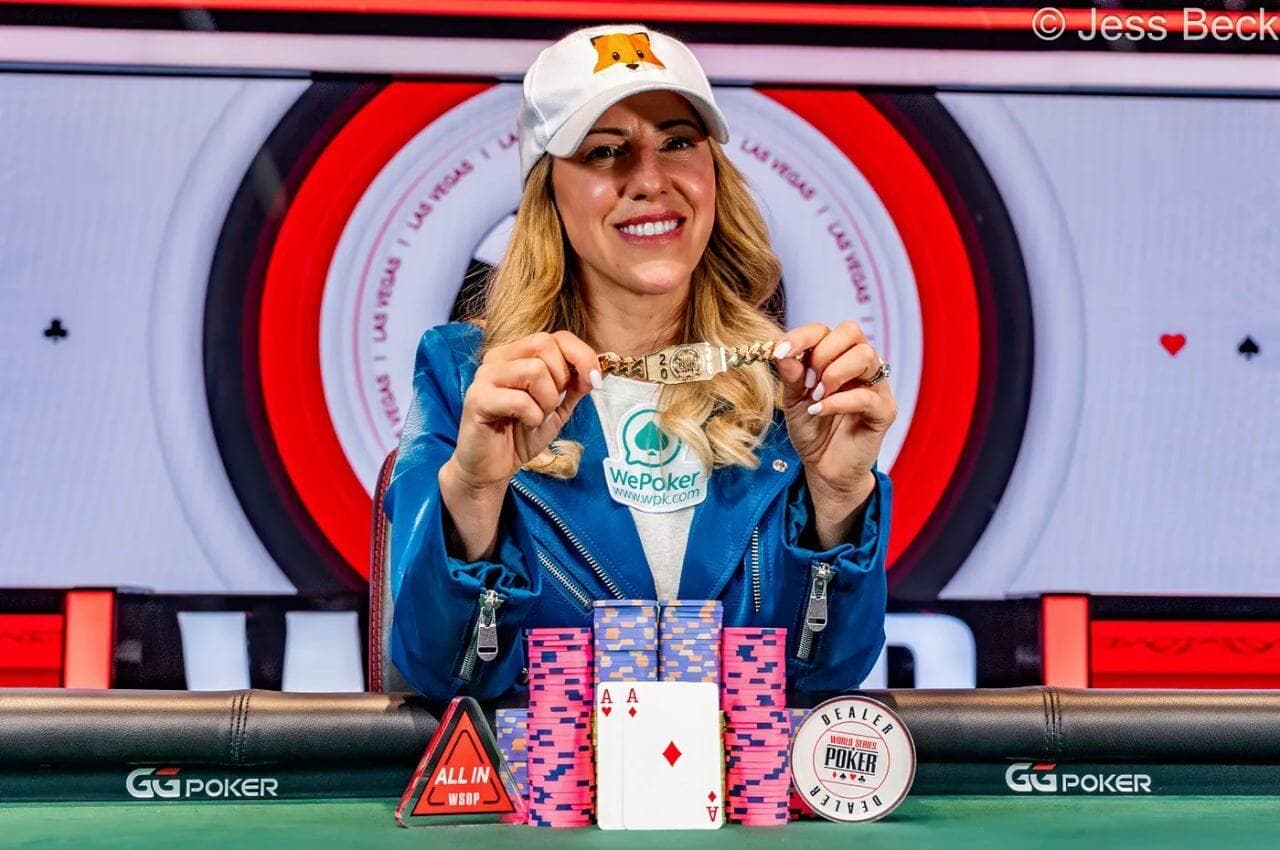 Kristen Foxen gana su 6º brazalete en el $25K High Roller