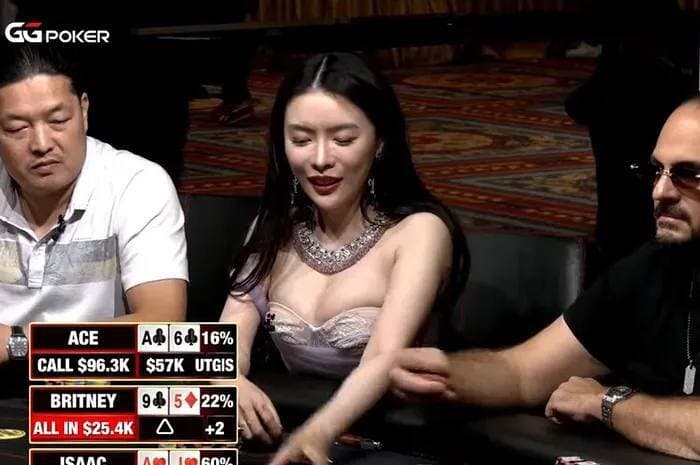 Britney Tszin retirada del stream de Hustler Casino Live