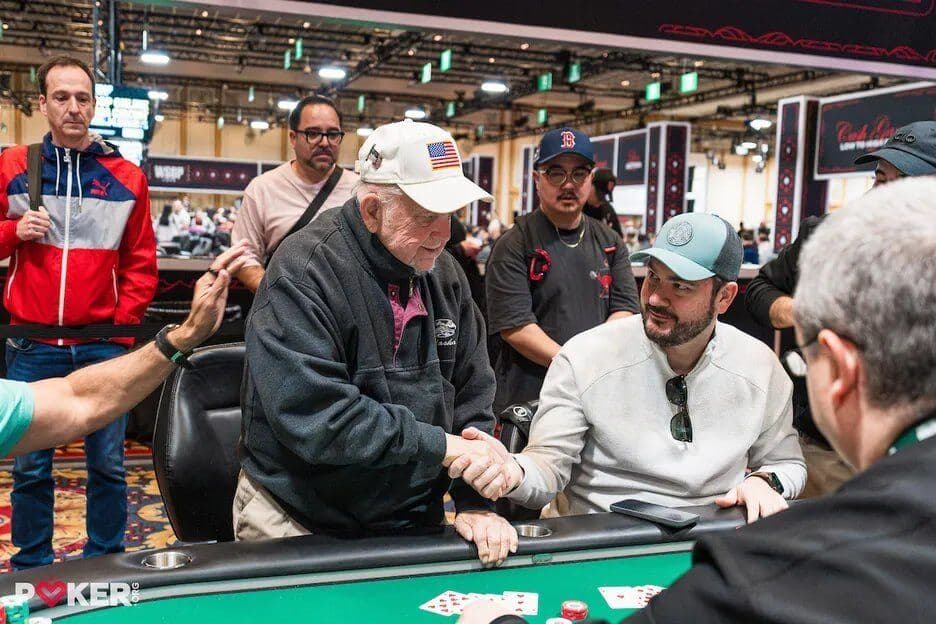 Perry Green, 90 años, 6º en el $1500 Omaha Hi-Lo WSOP