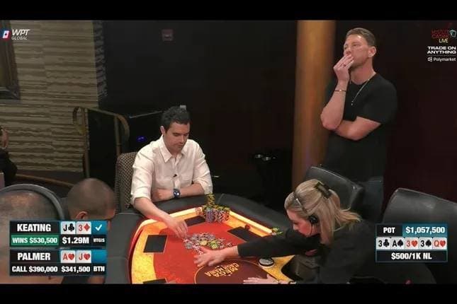 Alan Keating gana bote de $1M en Hustler Casino Live
