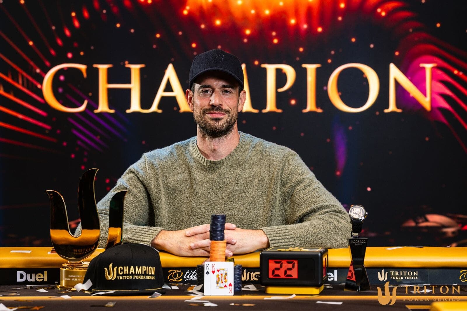 Se ha decidido el ganador del Evento Principal de Triton Poker