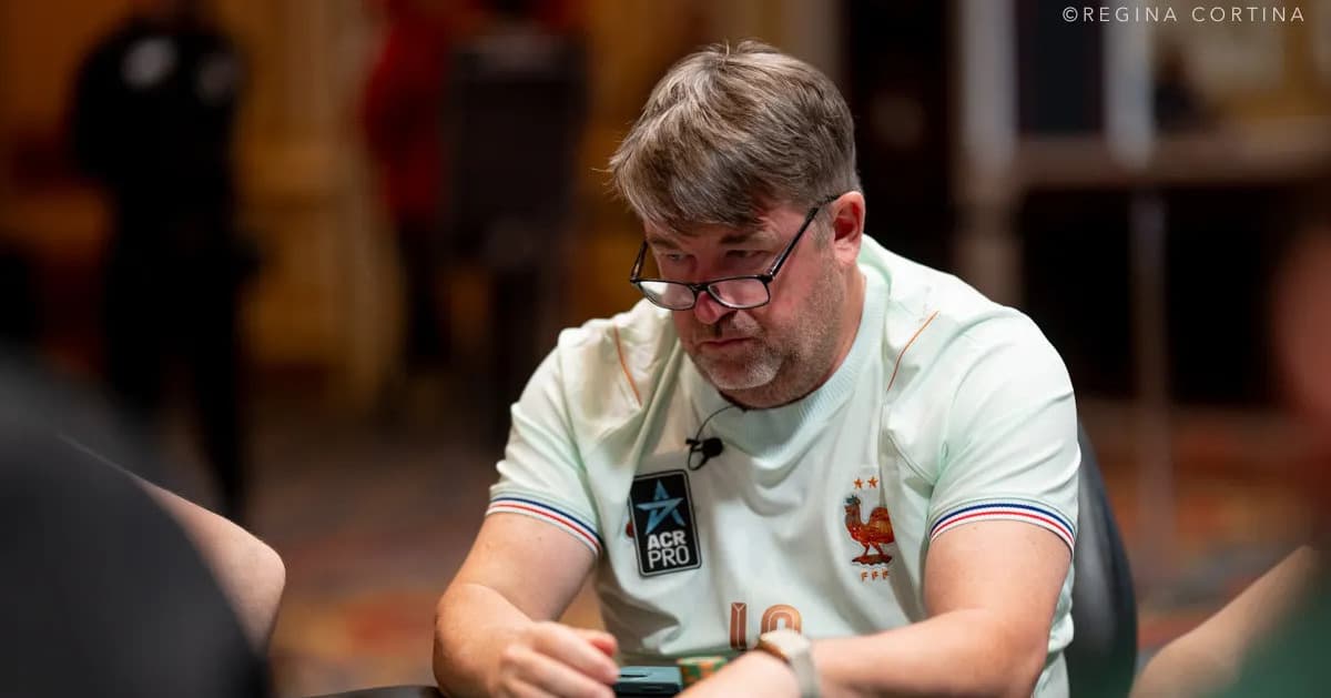 Chris Moneymaker cae como bubble-boy del Main Event de las WSOP tras jugarse todo su stack con aire contra ases