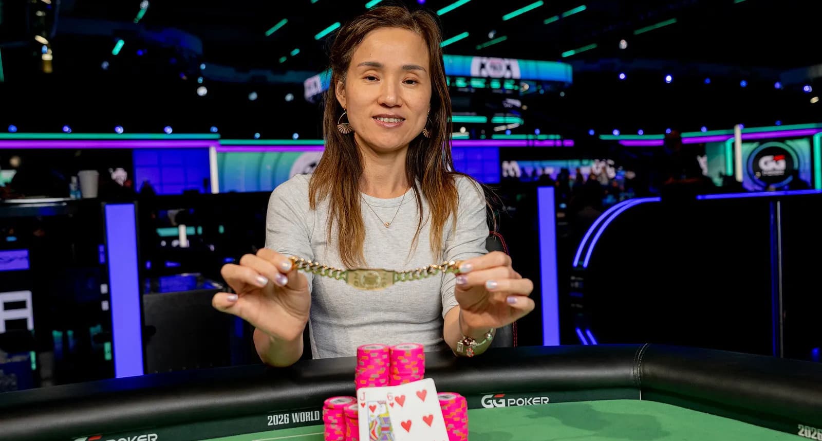 Янтин Цзян на WSOP 2026