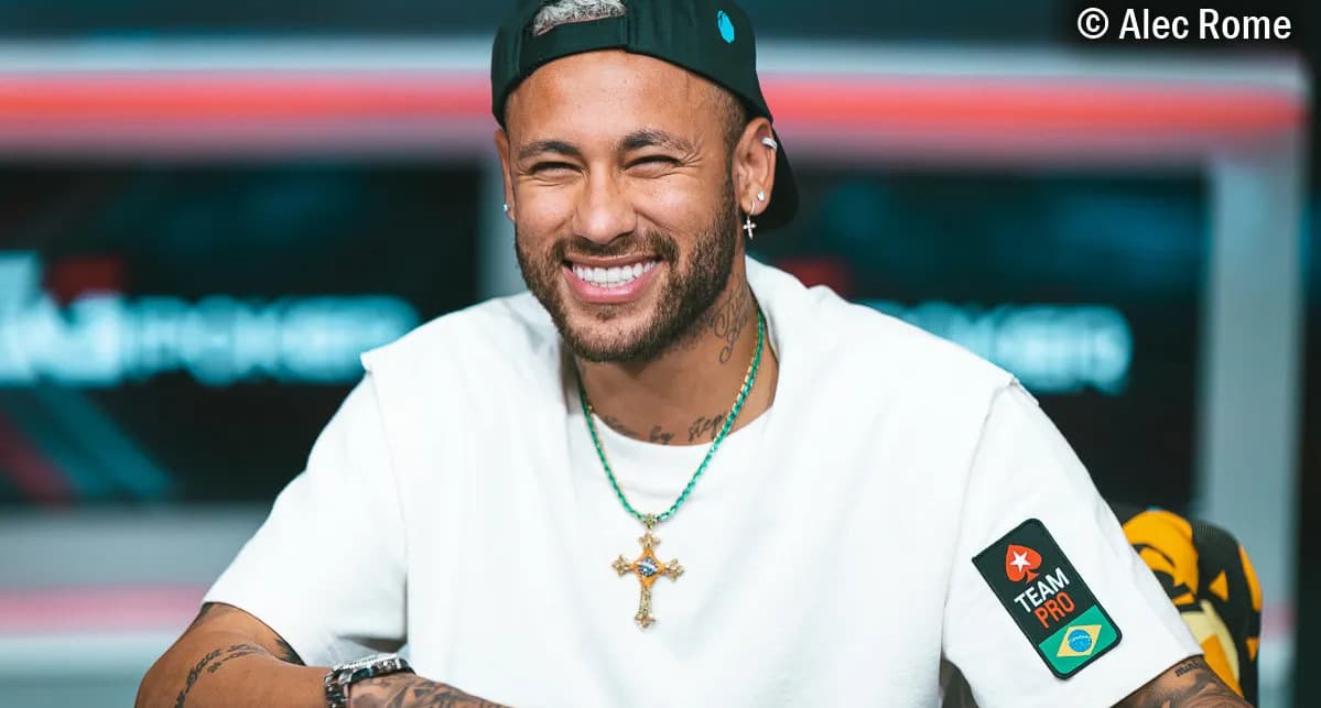 Neymar jugó en las Series Mundiales de Póker una semana después de quedar eliminado del Mundial