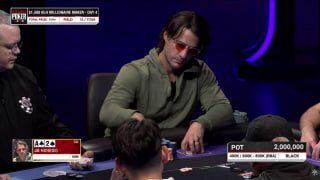 Игрок преждевременно обрадовался победе перед вылетом из турнира на WSOP