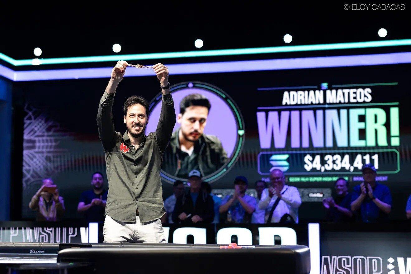 Adrian Mateos WSOP 2026