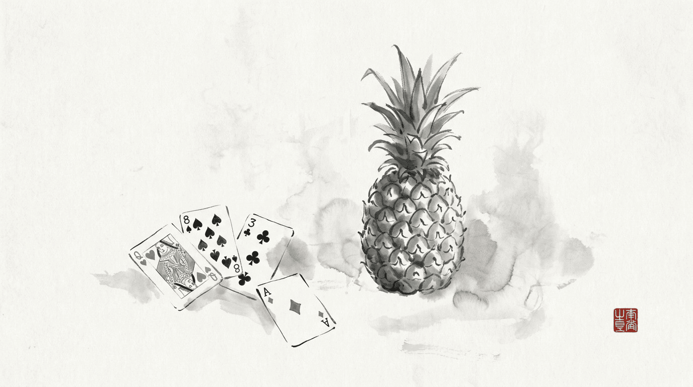 Chino Pineapple: reglas, combinaciones y cómputo de puntos