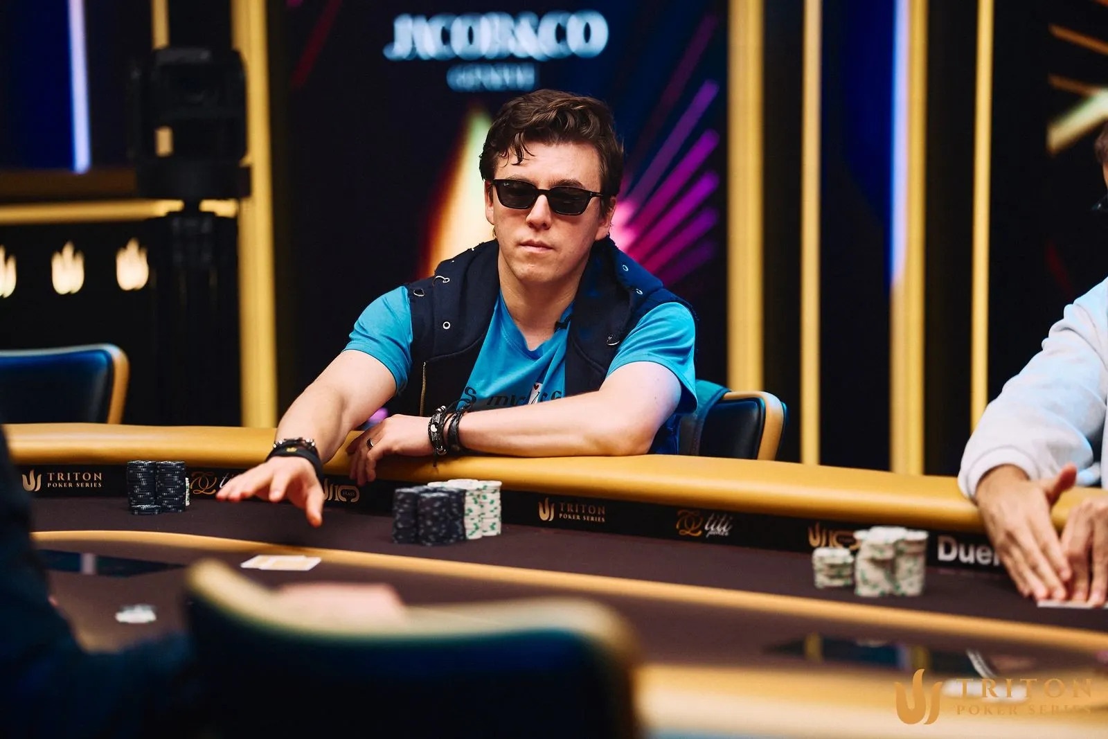 Anatoly Filatov — at the Triton $25,000 NLH Titi Poker final table