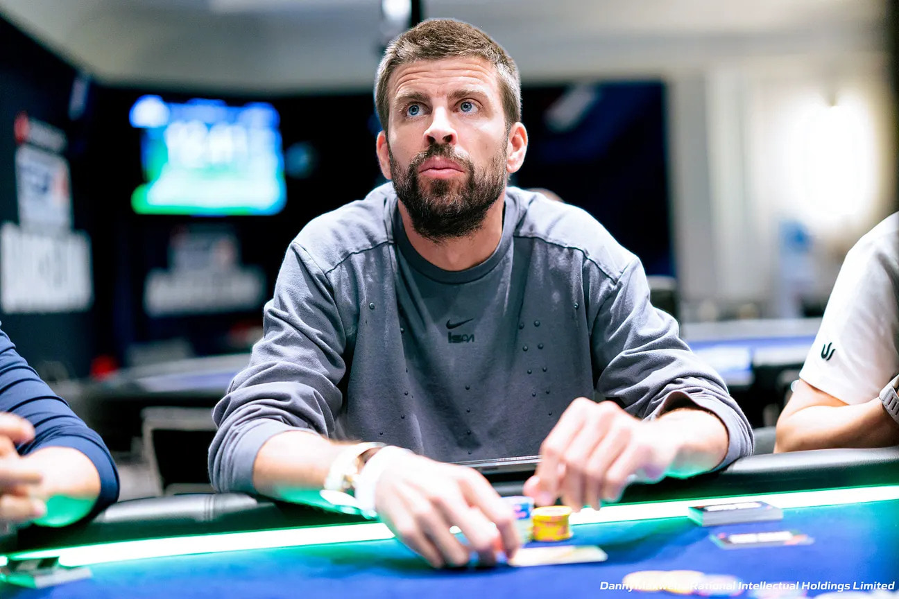 Gerard Piqué busted on the bubble of the high roller tournament at EPT Barcelona